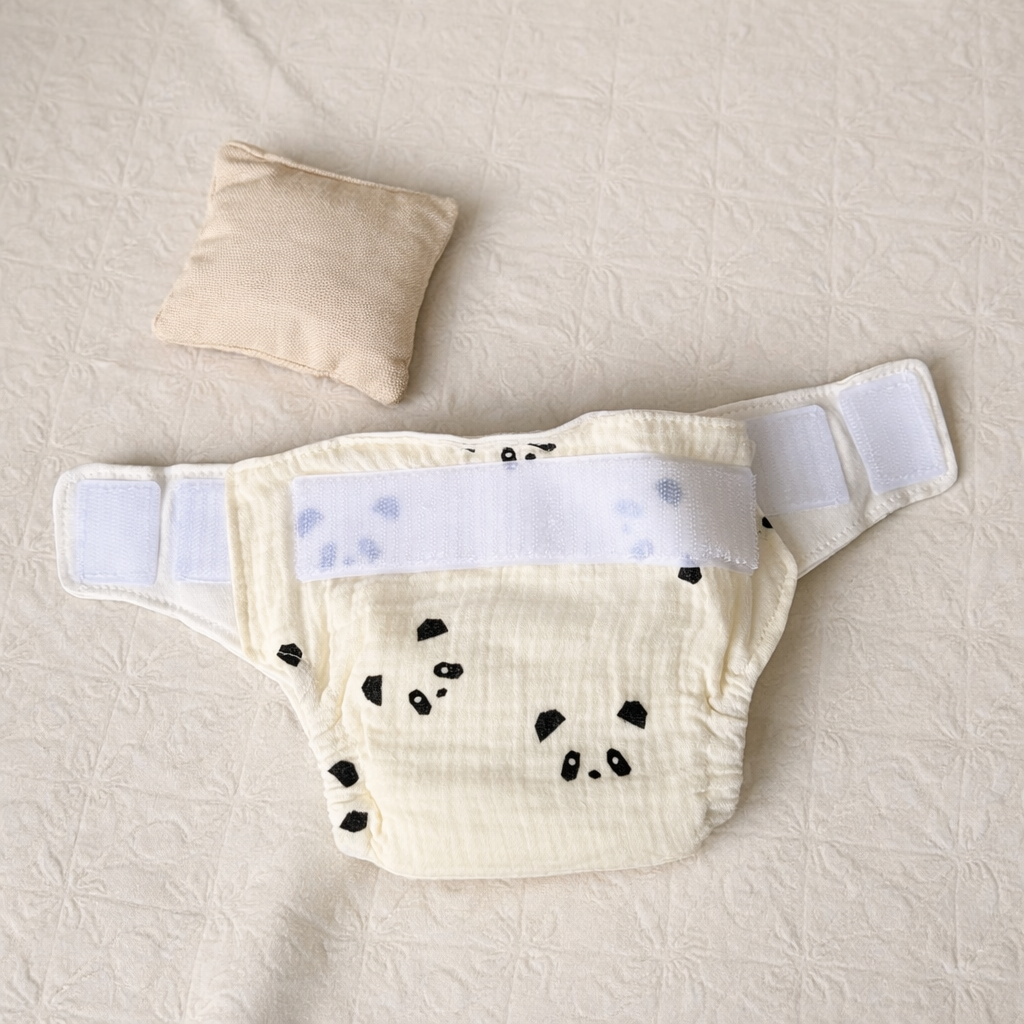 BeSmart® Stoffwindel Set (0-3 Monate) - 5 waschbare Windeln mit Kirschkernkissen | Wiederverwendbar & nachhaltig