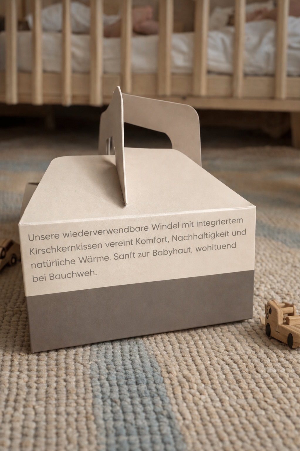 BeSmart® Stoffwindel Set (0-3 Monate) - 5 waschbare Windeln mit Kirschkernkissen | Wiederverwendbar & nachhaltig